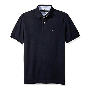 NEW Tommy Hilfiger Mens Classic Polo Shirt sz Large blue
